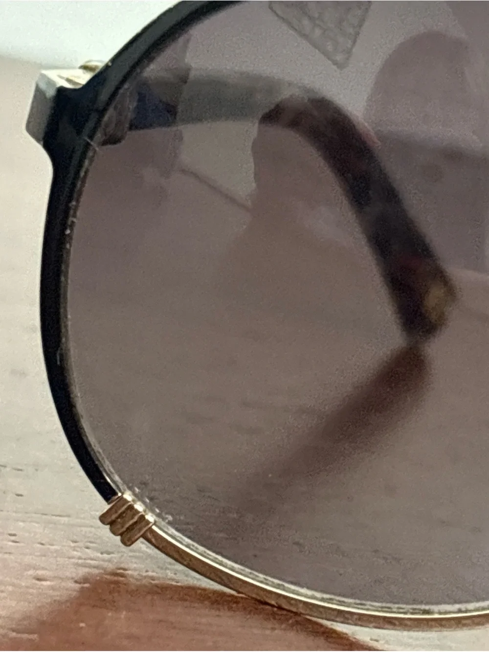 CHRISTIAN DIOR CHICAGO2 GUNMETAL GRADIENT AUTHENTIC SUNGLASSES READ
